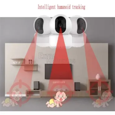 IP Смарт камера въртяща се на 360 градуса (Smart WI-FI Camera)