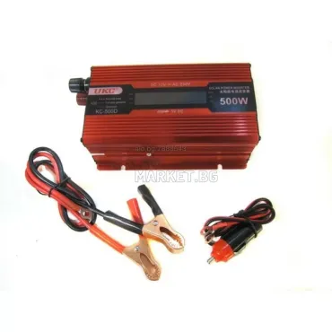 Инвертор на ток с дисплей 500W