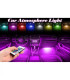 Интериорно LED RGB осветление за автомобил с дистанционно Car Atmosphere Light