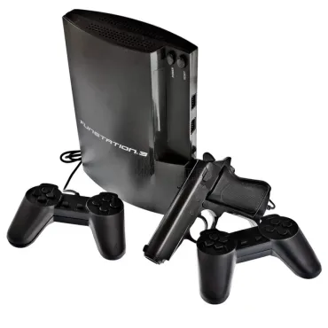 Игрална телевизионна конзола с пистолети и джойстици Fun Game 3
