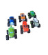 Игрален комплект със шест състезателни колички monster truck