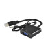 HDMI към VGA преобразувател-адаптер (Връзка на Компютър или Лаптоп с монитор/телевизор/проектор)