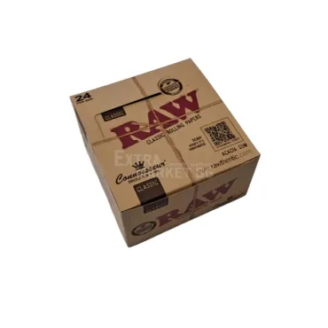 Хартийки за свиване на цигари RAW CONNOISSEUR KING SIZE SLIM + Filters