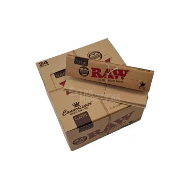 Хартийки за свиване на цигари RAW CONNOISSEUR KING SIZE SLIM + Filters