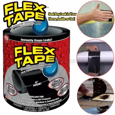 Гумирано водоустойчиво тиксо Flex Tape