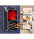 Flame Heater 1000W печка духалка имитация жив огън