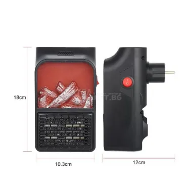 Flame Heater 1000W печка духалка имитация жив огън