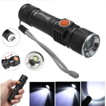 Фенер CREE T6 с USB зареждане