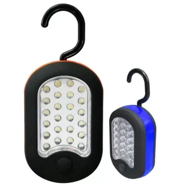 Фенер+Батерии за всекидневни нужди и къмпинг с 24+3 лед светодиода