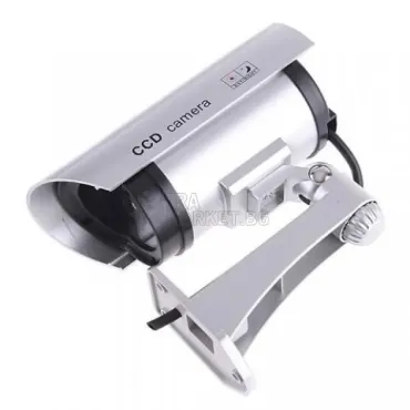 Фалшива охранителна камера с LED червен индикатор