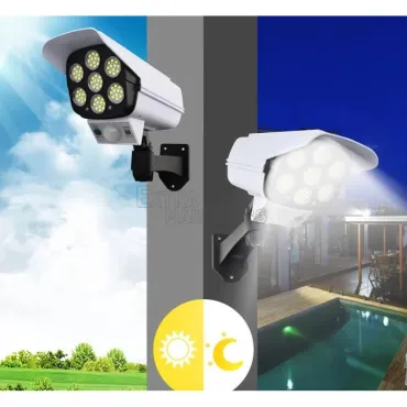 Фалшива камера с LED осветитление, соларен панел и дистанционно