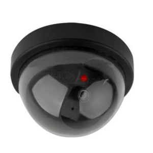 Фалшива-бутафорна камера с LED червен индикатор за монтаж на закрито