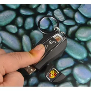 Електронна USB ветроупорна запалка Porsche (без пламък)