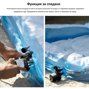 Електрическа помпа за дюшеци и надуваеми мебели на 12 волта