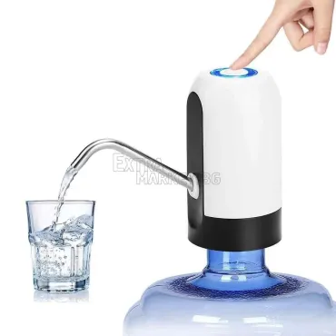 Електричeска акумулаторна помпа за минерална вода с USB зареждане