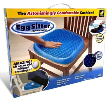 Egg sitter - мека ортопедична гел възглавница за стол