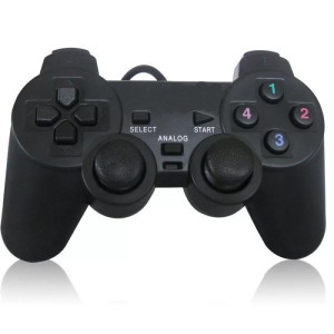Джойстик DUALSHOCK2 вибрация с кабел за PlayStation PS2/PS3