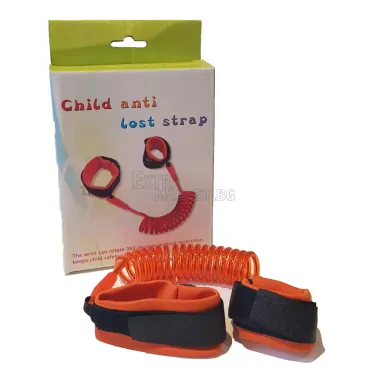 Двойна гривна Anti-lost strap за деца и родители