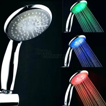 Душ слушалка светеща в 3 различни LED светлини