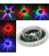 Диско цветно осветление (Летяща чиния) 48 RGB LED диода