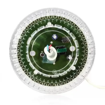 Диско цветно осветление (Летяща чиния) 48 RGB LED диода