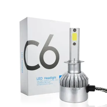 Диодни авто крушки C6-H4/36W - комплект 2 броя