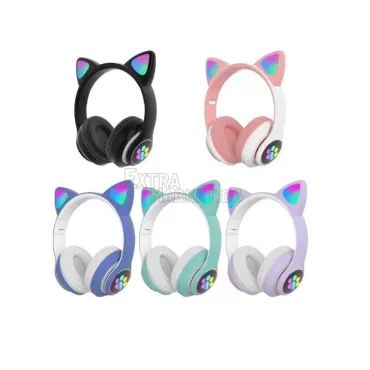Детски забавни Bluetooth слушалки с ушички