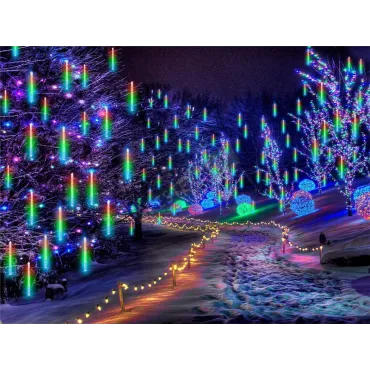 Коледни LED лампички висулки