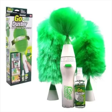 Четка Go Duster за почистване на прах с три четки