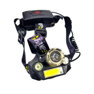 Челник X-BALOG с 1 брой XM-L2 T6 (2 броя Q5 и COB LED диоди) и ZOOM