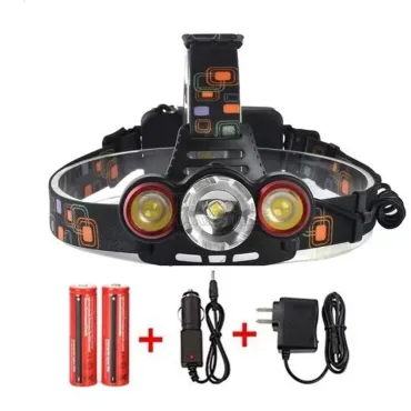 Челник с CREE/T6 светодиод + два COB LED диода