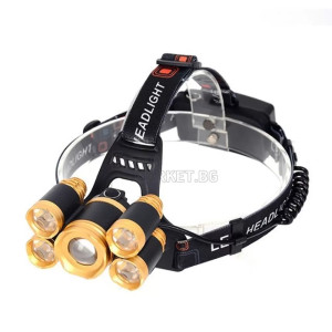 Челник (CREE/T6 диод + 4 XPE) LED диода
