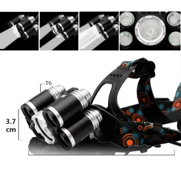 Челник (CREE/T6 диод + 4 XPE) LED диода