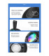 BTS-1980 Преносима колонка 10W с Bluetooth и RGB осветление със стойка за телефон
