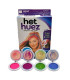 Боя за коса Hot Huez в четири цвята - цветни кичури веднага на мига