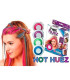 Боя за коса Hot Huez в четири цвята - цветни кичури веднага на мига