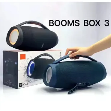 Booms Box 3 мощна колона високоговорител с Bluetooth връзка и мощен бас