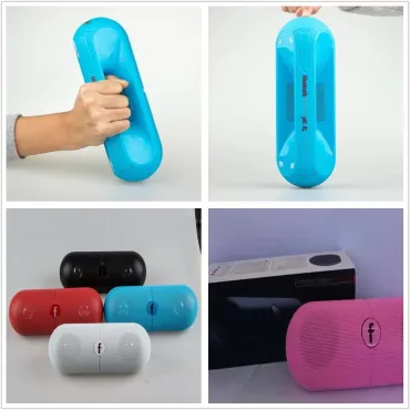 Bluetooth/Wireless/Radio/MP3/AUX/LED музикална колонка XL-Pill