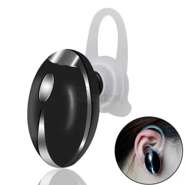 Bluetooth слушалка във форма на калинка-двойно свързване