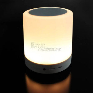 Bluetooth/Mp3/Radio лампа с тъч контрол на осветлението