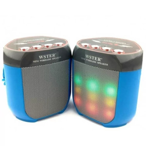 Bluetooth/МP3/FM/LED диско ефект колонка