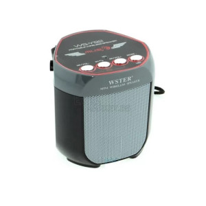 Bluetooth/МP3/FM/LED диско ефект колонка