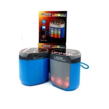 Bluetooth/МP3/FM/LED диско ефект колонка