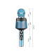 Bluetooth караоке микрофон с LED светлини и FM радио