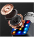 Bluetooth караоке микрофон с 12 диско LED светлини