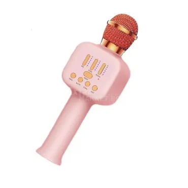 Bluetooth караоке микрофон с 12 диско LED светлини