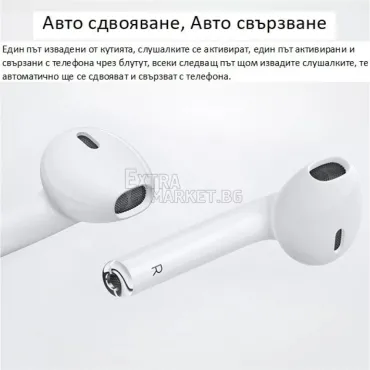 Безжични i15 TWS (Touch Control) Bluetooth Слушалки