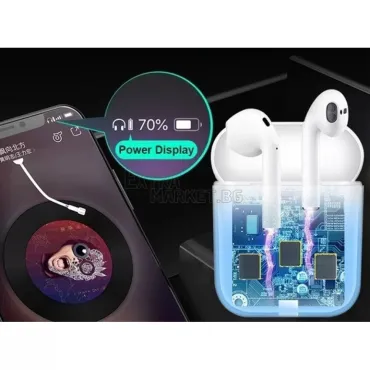Безжични i15 TWS (Touch Control) Bluetooth Слушалки