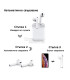 Безжични i15 TWS (Touch Control) Bluetooth Слушалки