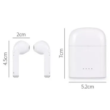 Безжични (HBQ i7S tws) Bluetooth 4.1 слушалки за шофиране и музика